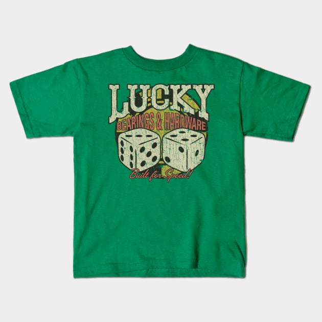 Lucky Bearings & Hardware 1995 Kids T-Shirt by JCD666